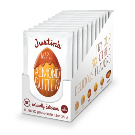 JUSTINS Maple Almond Butter 1.15 oz., PK60 78495